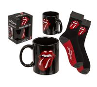 PYRAMID Rolling Stones Coffret Cadeau Tasse 315 ml Chaussettes 41-45