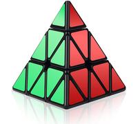 Pyramid Rubiks Cube 3x3x3 Pyramid Special Competition Ultra Fast Edition Autocollant Lisse Super Durable Avec Des Couleurs Vives Facile À Faire Pivoter