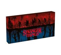 Pyramid Stranger Things Toile lumineuse pour fans de la série Netflix 30 x 15 cm