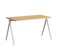 Pyramid Table 01 Structure beige / Plateau en chêne verni Hay OFFRE SPECIALE - AG112-A293-AA61