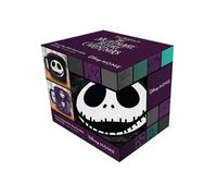 PYRAMID Tasse de voyage avec housse en peluche Jack L'Étrange Noël de Monsieur Jack Disney 440ml en céramique pour micro-ondes et lave-vaisselle