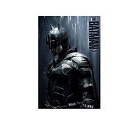 Pyramid International Affiche The Batman Downpour Robert Pattinson Multicolore 61 x 91,5 cm