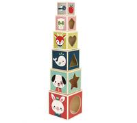 Pyramide 6 cubes baby forest