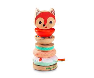 Pyramide à empiler alice orange TU