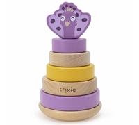 Pyramide à empiler en bois Mrs. Peacock