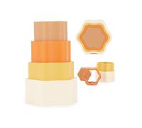 Pyramide à empiler en silicone fleur chocolate bliss TU