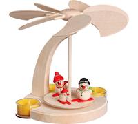 Pyramide Avec Cool Mans Hxlxp = 18x22x22cm Neuf Décoration de Table Décor