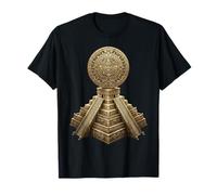 Pyramide Aztèque Calendrier Maya Ancien Sarcred Azteca T-Shirt