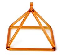 Pyramide Chantante En Cristal De Quartz Transparent, Instrument De Musique Idéal For La Guérison Des Chakras, For La Thérapie Sonore, La Méditation, Le Yoga(10 inch)
