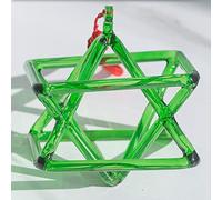 Pyramide Chantante En Cristal, Instrument De Musique Idéal For La Guérison Des Chakras, For La Guérison, La Méditation, L'équilibre Du Corps Et L'ajustement Émotionnel(Green,5 Inch)