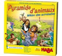 Haba l'équilibre du jeu Pyramide d'Animaux - des Acrobates Mémo (FR) Multicolore G