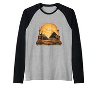 Pyramide de l'Égypte Ancienne Sphinx Toutankhamon Egypte Mythologie Manche Raglan
