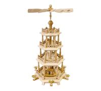 Pyramide de Noël bonhommes de neige, 3 étages, hauteur 57 cm, Er.. RG 16799 neuf