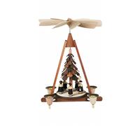 Pyramide de Noël Carolers, 5 figurines, 1 étage, hauteur 30 cm, .. MU 10320 neuf