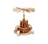 Pyramide de Noël Cathédrale Saint-Basile, la Place Rouge, Moscou, avec des fi...
