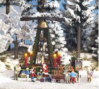 Pyramide De Noël HO/OO Échelle Busch 1415