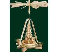 Pyramide de Table Ange En Nature Naissance Christ Folklorique Erzgebirge 16625