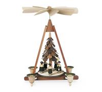 Pyramide de Noël Carolers, 5 figurines, 1 étage, hauteur 30 cm, .. MU 10320 neuf