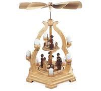 Pyramide De Table Histoire Sainte 2 Assiettes, 1 Niveaux, Naturel