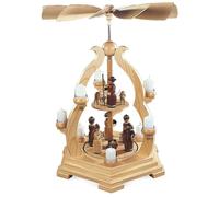 Pyramide De Table Histoire Sainte 2 Assiettes, 1 Niveaux, Naturel