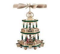 Pyramide De Table Histoire Sainte 2 Pièces Colorée (LxBxH): 28x28x40cm NEU