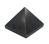 Pyramide de Tourmaline Noire - Lithothérapie - 2x2cm - Protection Ondes Électromagnétiques - 15g