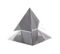 Pyramide de Verre Optique Prisme Polyèdre Rectangulaire 40 Mm Convient pour les expériences d'enseignement