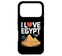 Pyramide du désert Faucon Oasis I Love Egypt Coque pour iPhone 17 Pro