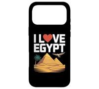 Pyramide du désert Faucon Oasis I Love Egypt Coque pour iPhone 17 Pro Max