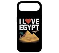 Pyramide du désert Faucon Oasis I Love Egypt Coque pour iPhone Air