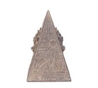 Pyramide égyptienne antique de Gizeh avec dieux égyptiens à 4 côtés