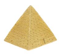 Pyramide Égyptienne Résine Artisanal Vintage Sculpture Décorative pour Intérieur Ornement de Collection Élégant pour Armoire
