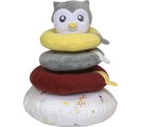 Pyramide empilable en tissu Cache-cache en forêt