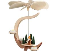 Pyramide En C Motif Ouvrier Des Bois BxHxT =27x30x27cm NEU Pyramide De Table
