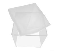 Pyramide en silicone pour artisanat unique en résine, parfait pour les bougeoirs personnalisés et les jardinières (1 pièce)