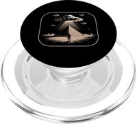 Pyramide Extraterrestre OVNI Mystère Antique Enlèvement Espace Hommes Femmes PopSockets PopGrip pour MagSafe
