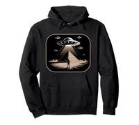 Pyramide Extraterrestre OVNI Mystère Antique Enlèvement Espace Hommes Femmes Sweat à Capuche