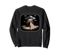 Pyramide Extraterrestre OVNI Mystère Antique Enlèvement Espace Hommes Femmes Sweatshirt