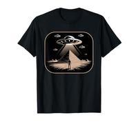 Pyramide Extraterrestre OVNI Mystère Antique Enlèvement Espace Hommes Femmes T-Shirt