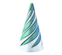 Pyramide Fidget Sculpture, Pass Through Pyramid Toy,Cône de Passage sensoriel imprimée en 3D Fidget - Illusion Interactive de Sculpture ludique pour la Famille, Les collègues, Amateurs