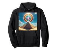 Pyramide Géométrie Sacrée Namaste Sweat à Capuche