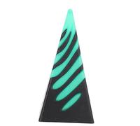 Pyramide Impossible, soulagement de l'anxiété, Jouet de Bureau Multifonctionnel, soulagement du Stress, cône en Spirale imprimé en 3D pour Le Travail et Les études (Vert Noir)