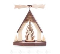 Pyramide Jeu de Chaleur Maison Naissance de Christ Bxhxt 10 Cmx13 Cmx10 CM Neuf