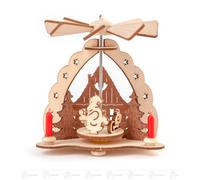 Pyramide Mini-Wärmespiel Ruprecht Dans Campagne H=Environ 5 CM Neuf Erzgebirge