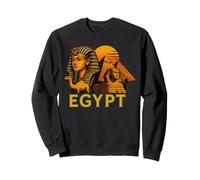 Pyramide Pharaon de Voyage rétro Egypte Camel Sphinx Sweatshirt