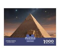 Pyramide Puzzle Adulte 1000 Pièces Bâtiment Landmark Puzzle pour Toute La Famille Défi Jouet Difficile Colorés dans Cadeaux Décoration Intérieure 70x50cm/1000pcs