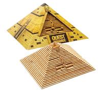 Pyramide Puzzle | Mystère du Cryptage en Bois | Grande Boîte 3D Casse-Tête | Jouet Éducatif à Haute Difficulté | Défi de Décryptage pour Enfant, Filles, Garçons, Anniversaire