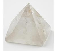 Pyramide quartz blanc naturelle 4 cm - Pyramide quartz blanc - Cristaux polis avec propriétés énergétiques, pyramide pierre (quartz blanc, 4 cm)