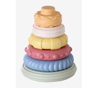 Pyramide sensorielle à empiler multicolore TU