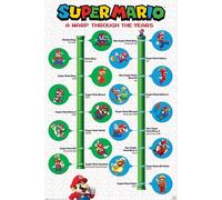 Pyramide Super Mario A Warp Through the Years Poster 61x91.5cm.